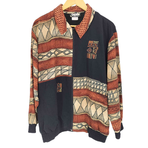 GEPETTO 総柄ジップジャケット メンズ JPN:XL