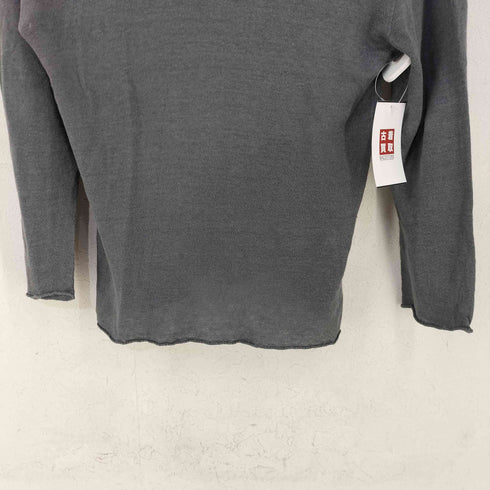 エヴァムエヴァ evam eva linen Vネック プルオーバー レディース 2