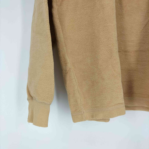 ROOTS ATHELETICS ロゴ 刺繍 インサイドアウト ハーフジップ スウェット メンズ