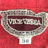 バイスベルサ VICE VERSA カシミヤ100 ポケットモックネックニット レディース 38
