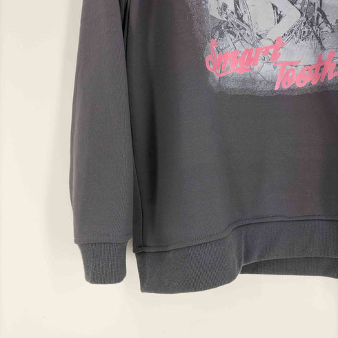 エージェム Agem ARULE/アルール ヴィンテージ調 ドロップショルダー オーバーサイズ グラフィック スウェットシャツ メンズ JPN:L
