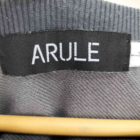 エージェム Agem ARULE/アルール ヴィンテージ調 ドロップショルダー オーバーサイズ グラフィック スウェットシャツ メンズ JPN:L