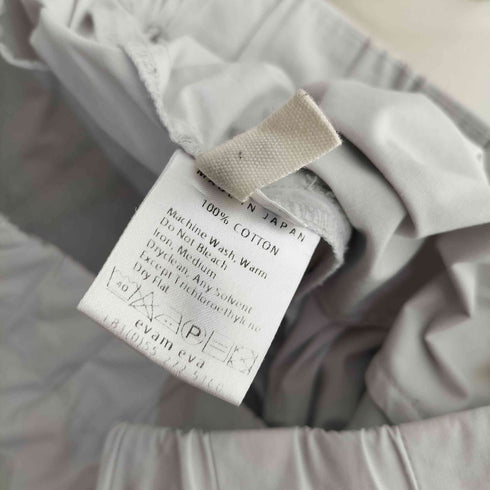 エヴァムエヴァ evam eva easy wide tuck pants コットンイージーワイドタックパンツ レディース 2
