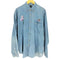 花柄BDデニムL/Sシャツ メンズ JPN:XL