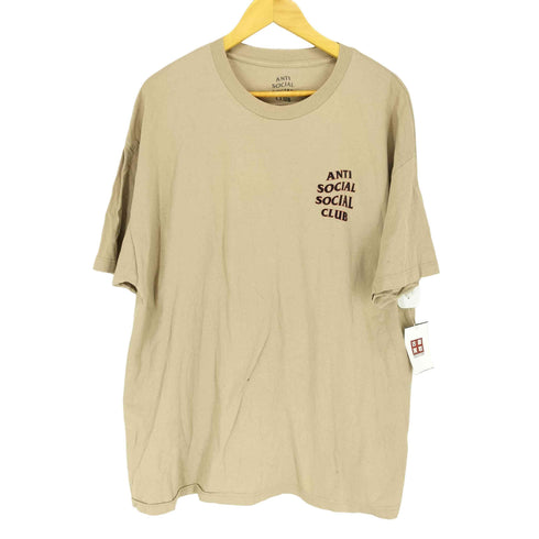 アンチソーシャルソーシャルクラブ ANTI SOCIAL SOCIAL CLUB MADE IN USA バックロゴプリントS/S TEE メンズ JPN:XXL