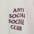 アンチソーシャルソーシャルクラブ ANTI SOCIAL SOCIAL CLUB MADE IN USA バックロゴプリントS/S TEE メンズ JPN:XXL