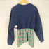 フルーツオブザルーム FRUIT OF THE LOOM 90-00s シャツドッキングスウェット レディース JPN:M