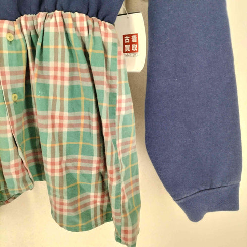 フルーツオブザルーム FRUIT OF THE LOOM 90-00s シャツドッキングスウェット レディース JPN:M