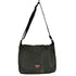 Italy ロゴ プレート フェイクレザー ショルダーバッグ メンズ