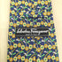 サルヴァトーレフェラガモ Salvatore Ferragamo MADE IN ITALY 花柄 シルクネクタイ メンズ