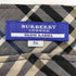 バーバリーブルーレーベル BURBERRY BLUE LABEL グレー ノバチェック ウエスト ベルト キャミ ワンピース レディース 36