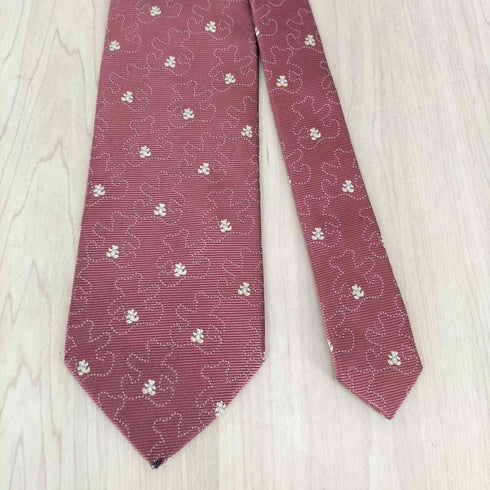 チャップスラルフローレン CHAPS RALPH LAUREN MADE IN JAPAN ベアー柄 シルクネクタイ メンズ