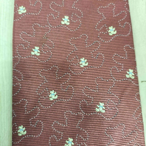 チャップスラルフローレン CHAPS RALPH LAUREN MADE IN JAPAN ベアー柄 シルクネクタイ メンズ