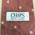 チャップスラルフローレン CHAPS RALPH LAUREN MADE IN JAPAN ベアー柄 シルクネクタイ メンズ