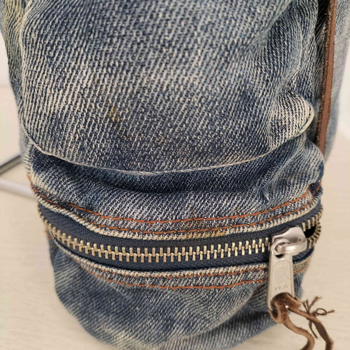 タフジーンズスミス TOUGH Jeansmith Y2K レザー デニムショルダーバッグ メンズ