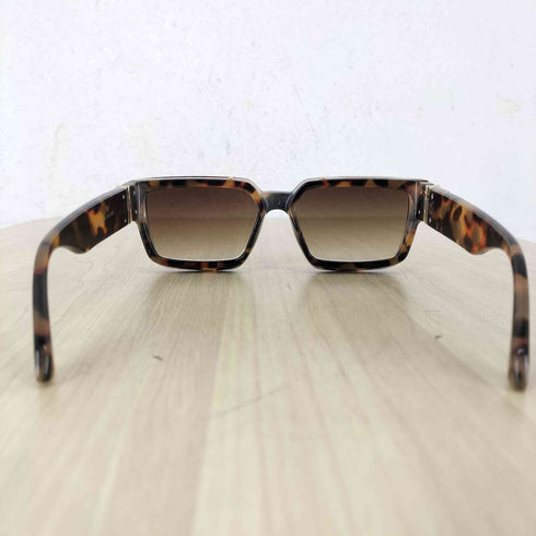 GRUNGE GLASSES べっ甲柄 ウェリントンサングラス メンズ 56□16-140