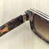 GRUNGE GLASSES べっ甲柄 ウェリントンサングラス メンズ 56□16-140