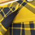 バーバリーブルーレーベル BURBERRY BLUE LABEL タータンチェック コットン ラップ フレア ミニ スカート レディース EUR:36