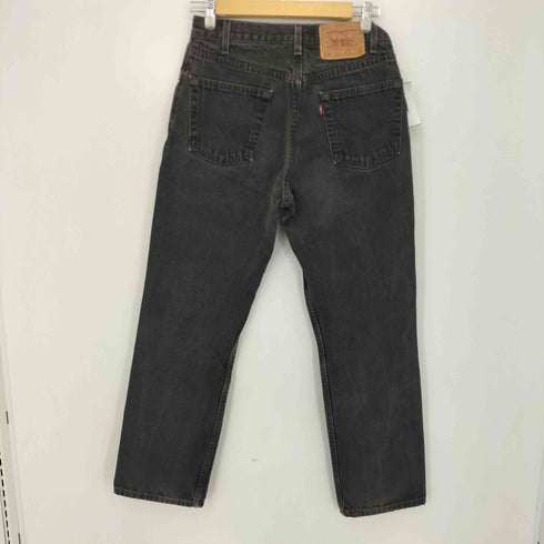 リーバイス Levis 90S USA製 後染め 505 ジップフライ ブラック デニムパンツ ボタン裏515刻印 99年製 メンズ W31 L30