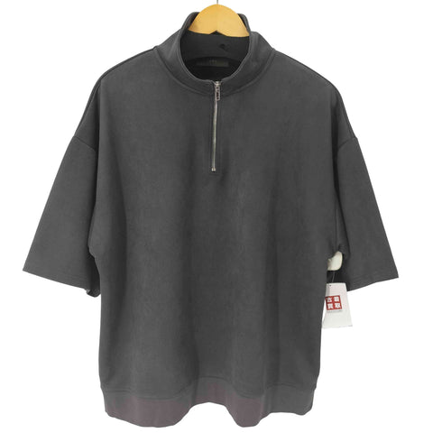 クレイル CLEL Half Zip Design Half Sleeve Pullover メンズ JPN:M