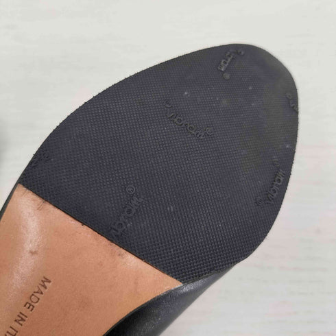 サルヴァトーレフェラガモ Salvatore Ferragamo イタリア製 リボンデザイン レザー パンプス レディース 4 1/2