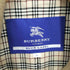 バーバリーブルーレーベル BURBERRY BLUE LABEL 裏地ノバチェック タック スカート ダブルボタン ウール ナイロン ショールカラー ステンカラー コート レディース 36