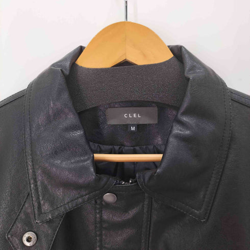 クレイル CLEL Vintage Design Blouson/ヴィンテージデザイン合皮ブルゾン メンズ JPN:M
