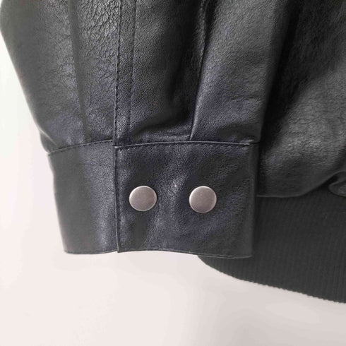 クレイル CLEL Vintage Design Blouson/ヴィンテージデザイン合皮ブルゾン メンズ JPN:M
