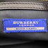 バーバリーブルーレーベル BURBERRY BLUE LABEL ロゴ 刺繍 グレー ノバチェック ベルト デザイン ワンショルダー バッグ レディース
