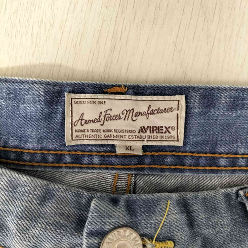 アヴィレックス AVIREX デニム カーゴパンツ メンズ JPN:XL