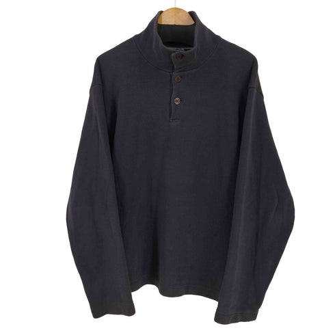 MASSIMO OSTI PRODUCTION 90s 襟付き ハーフボタン プルオーバースウェット Archive メンズ import:XL