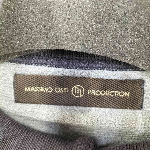 MASSIMO OSTI PRODUCTION 90s 襟付き ハーフボタン プルオーバースウェット Archive メンズ import:XL