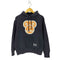 アベイシングエイプ A BATHING APE 00S 初期タグ BABY MILO ベイビーマイロプリントプルオーバーパーカー メンズ JPN:M