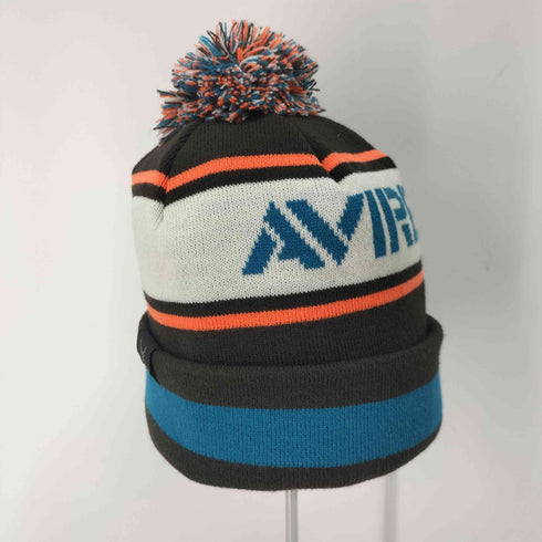 アヴィレックス AVIREX BONBON LOGO KNIT WATCH CAP ボンボンロゴニット帽 メンズ