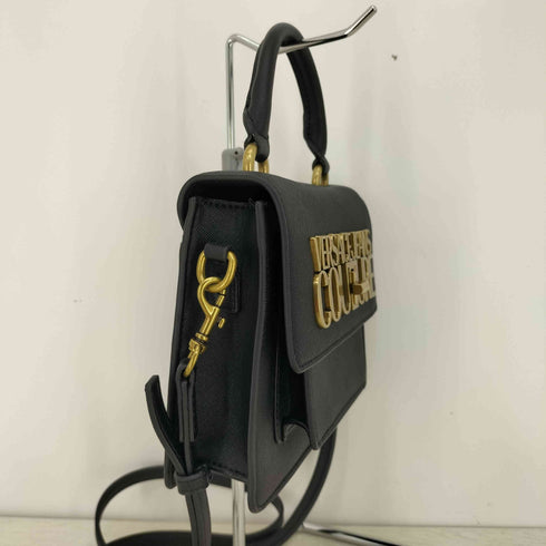 ヴェルサーチジーンズクチュール VERSACE JEANS COUTURE ロゴプレート 2way ショルダーハンドバッグ レディース