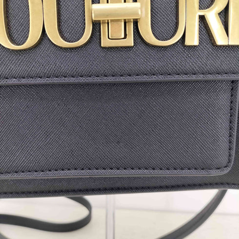 ヴェルサーチジーンズクチュール VERSACE JEANS COUTURE ロゴプレート 2way ショルダーハンドバッグ レディース
