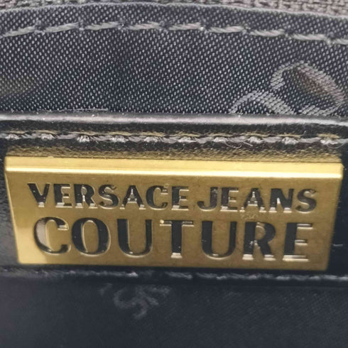 ヴェルサーチジーンズクチュール VERSACE JEANS COUTURE ロゴプレート 2way ショルダーハンドバッグ レディース
