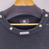 rosen kreuz metal logo knit メンズ