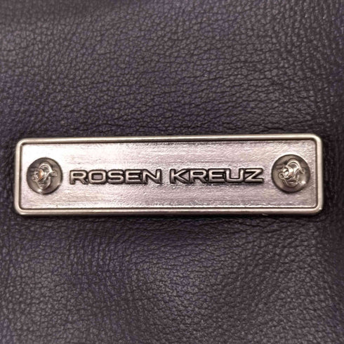 rosen kreuz レザーワンショルダーバッグ メンズ