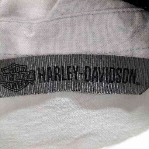 ハーレーダビッドソン HARLEY-DAVIDSON Burn Rubber Chambray Shirt レディース import:S
