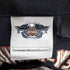 ハーレーダビッドソン HARLEY-DAVIDSON ジッパーショートスリーブシャツ レディース import:M
