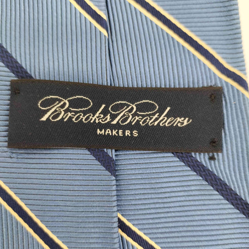 ブルックスブラザーズ BROOKS BROTHERS pure silk ストライプ シルク ネクタイ メンズ