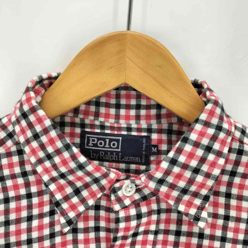 ポロバイラルフローレン Polo by RALPH LAUREN 両フラップ チェックシャツ メンズ JPN:M