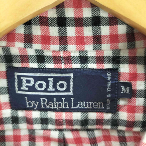 ポロバイラルフローレン Polo by RALPH LAUREN 両フラップ チェックシャツ メンズ JPN:M