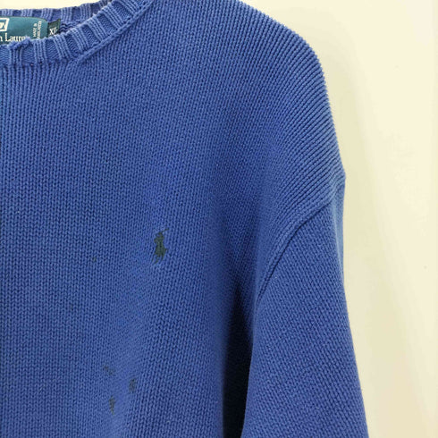 ポロバイラルフローレン Polo by RALPH LAUREN ポニー刺繍 コットンニット メンズ JPN:XL