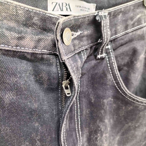 ザラ ZARA ウォッシュドデニムカーゴパンツ メンズ FR:38-40