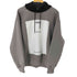 クルニ CULLNI BARCODE Print & CULLNI Embroidery Switching Hoodie メンズ JPN:2