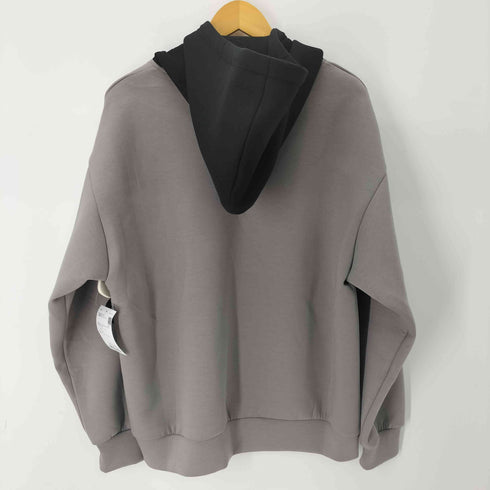 クルニ CULLNI BARCODE Print & CULLNI Embroidery Switching Hoodie メンズ JPN:2