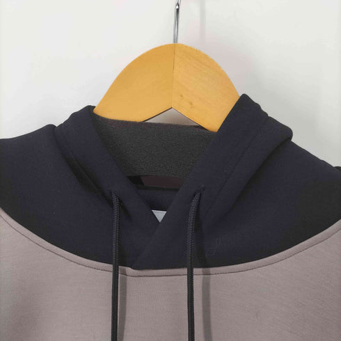 クルニ CULLNI BARCODE Print & CULLNI Embroidery Switching Hoodie メンズ JPN:2