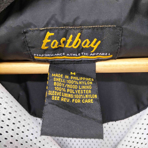 イーストボーイ EAST BOY アニマル刺繍 ハーフジップナイロンジャケット メンズ JPN:M
